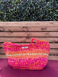 Image 1 of Desert Dawn Tote Bag🏜️🦩🌅
