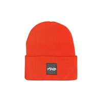 Ambragio Box Logo Beanie - Red 