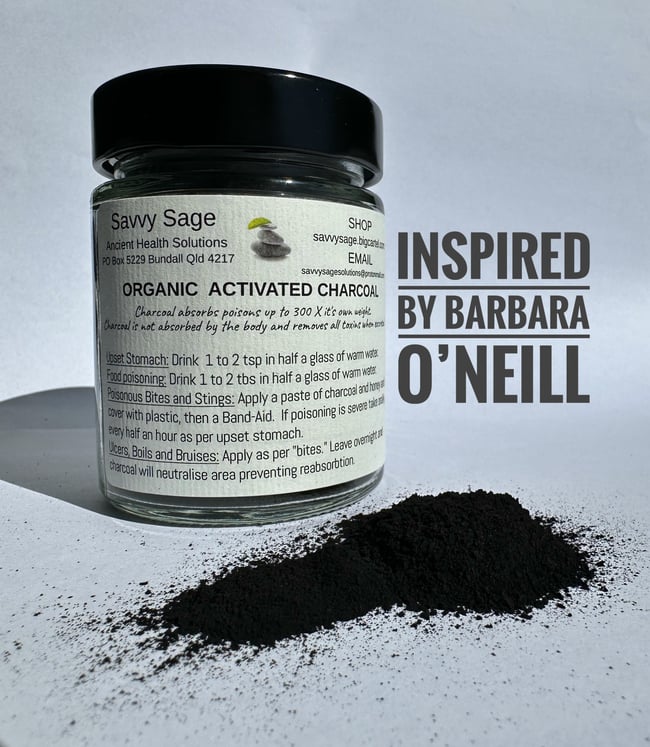 Activated Organic Charcoal 50g