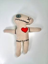 Image 3 of Flat Weighted Wonky Voodoo Doll