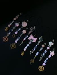 Image 5 of ATEEZ bias K-pop phone charms, keychains, light stick charms