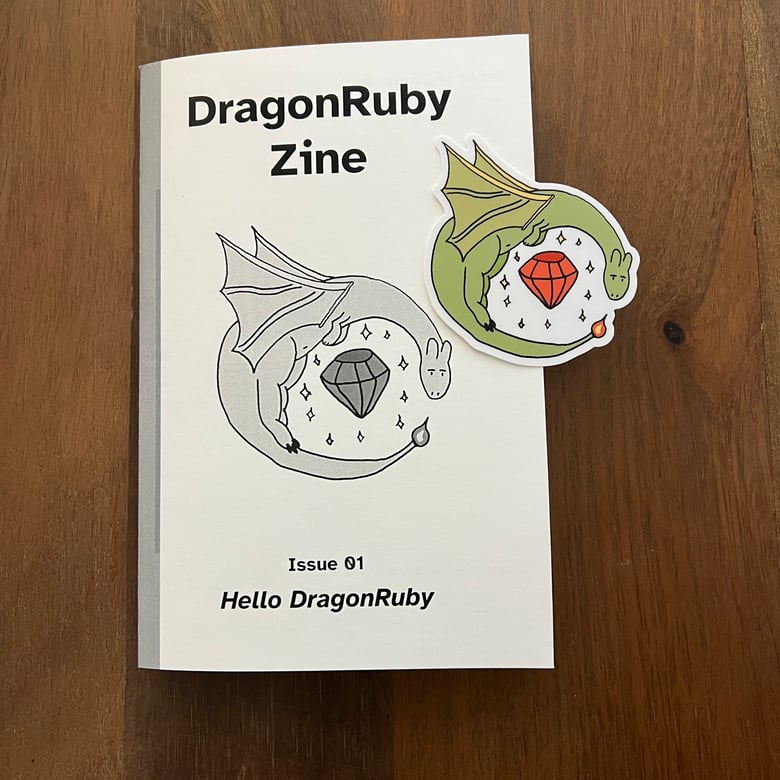 Image of DragonRuby Zine Issue 01