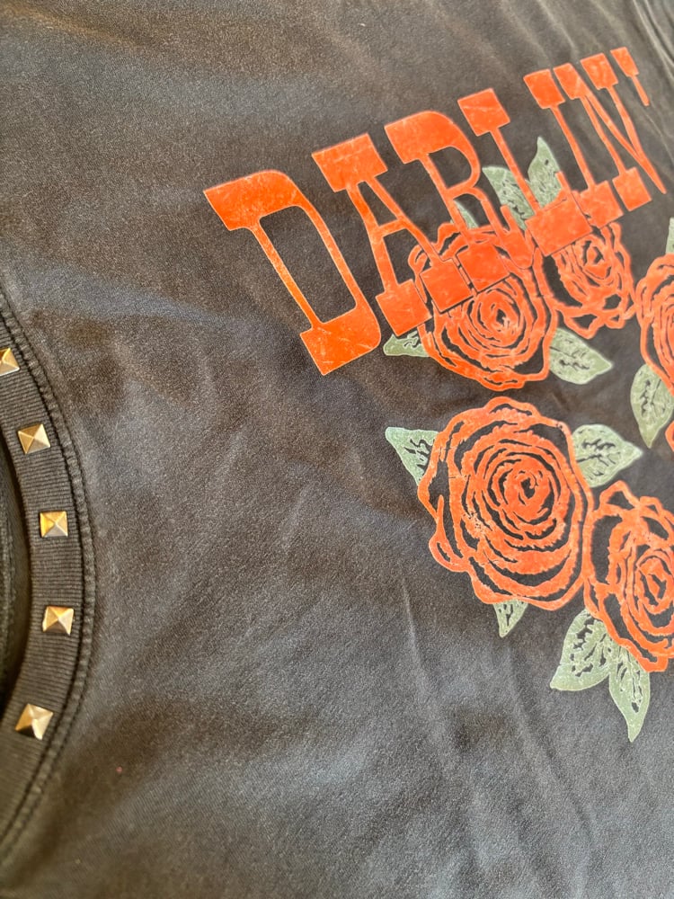 Image of Not your Darlin’ limited edition studded sleeveless tee