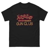 Image 1 of Kingston Antifascist Gun Club Black Tee