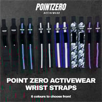 Image 2 of Black-White Wrist Straps