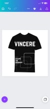 vincere black tee shirt 