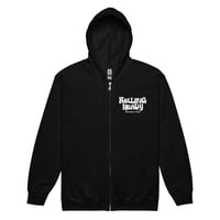 Image 1 of Rolling Heavy Magazine "Logo" Zip Up Hoodie.