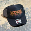 Haggtronix logo black/camo/gold trucker hat OTTO Cap