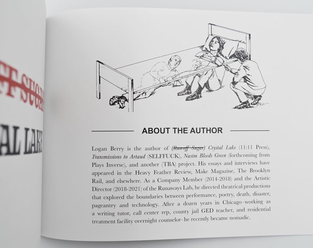 Run-Off Sugar Crystal Lake  by Logan Berry