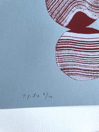 Image 3 of Little Peanuts Blue (print)