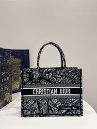 Image 1 of Dee Tote Bag - Black and White