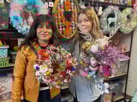Image 1 of Friday Night November 14th  Winter Wonderland Wreath Making Class   