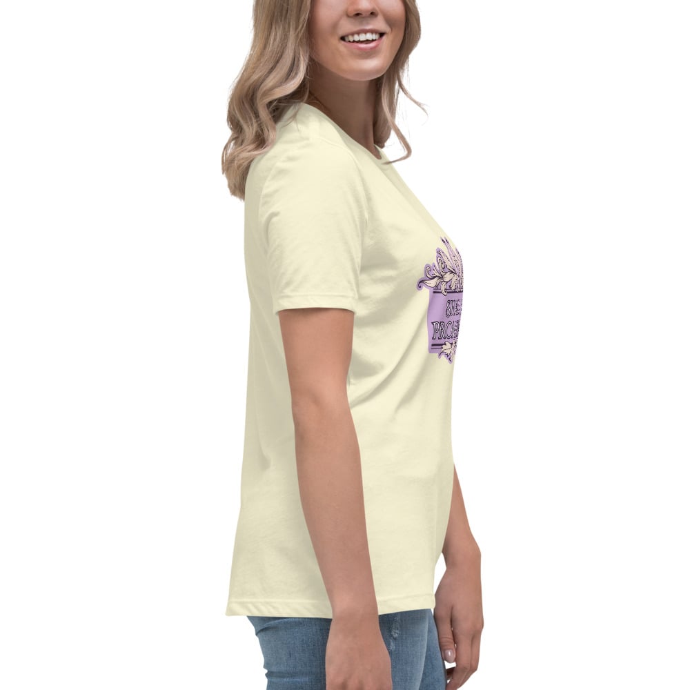Image of Women's Relaxed T-Shirt shall we promenade bridgerton inspired 