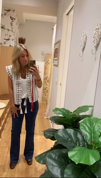 Image 1 of Chaleco Boho Stripes 