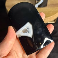 Image 3 of Black Agate Freeforms