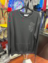 Image 1 of Off White Black Sweat Shirt