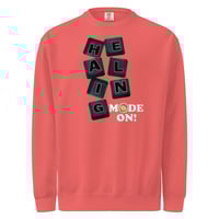 Image 5 of Unisex HEALING MODE garment-dyed sweatshirt