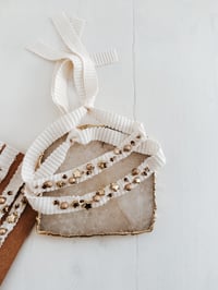 Image 1 of beaded star headband - amber