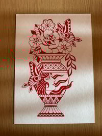 Image 3 of Red Vase