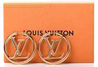 Image 1 of Gold Hoops 