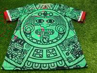 Image 2 of Mexico Green Azteca Jersey