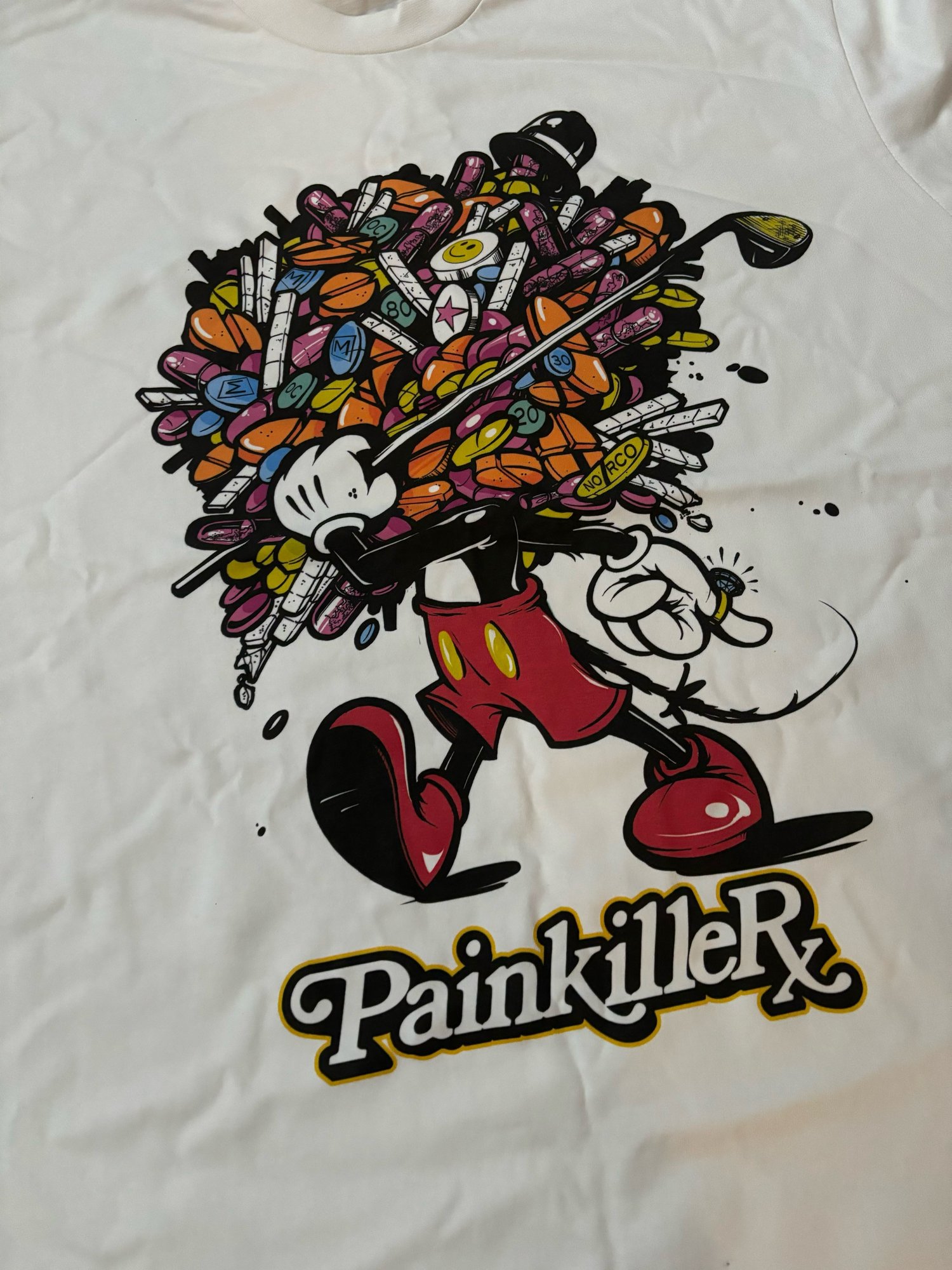 Image of PAINKILLERx T-shirt  White