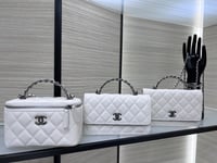 Image 1 of CC White Vanity & Wallet on Chain