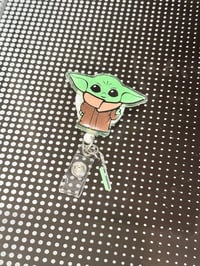 Image 3 of yoda badge reel