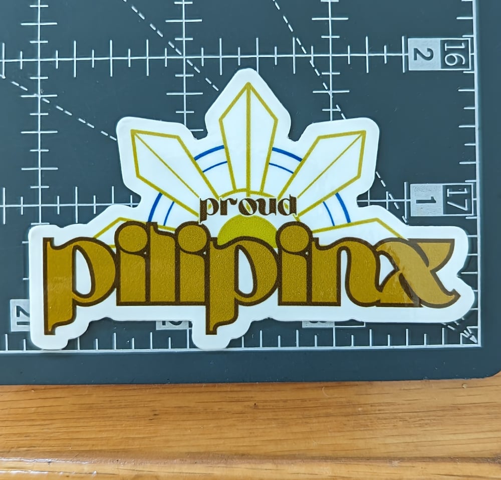 PROUD PILIPINX Sticker