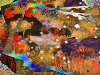 Image 2 of summer fields Jayvik holographic foil print 