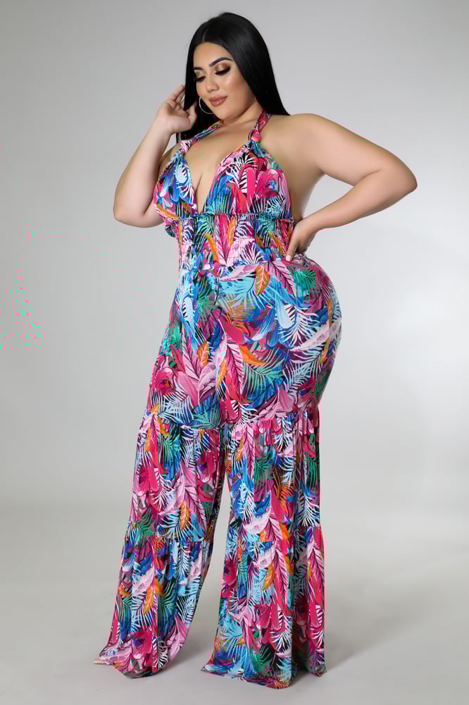 Image of JUST MY TYPE JUMPSUIT 
