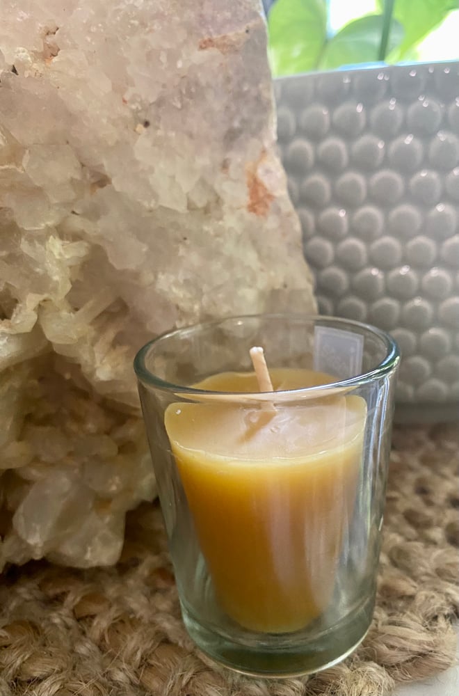 Image of Beeswax Votive Candles