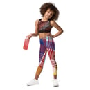 Image 3 of Kid's Leggings-Madras