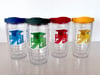 Custom Set of 4 Tervis 16 oz Tumblers, with Lids