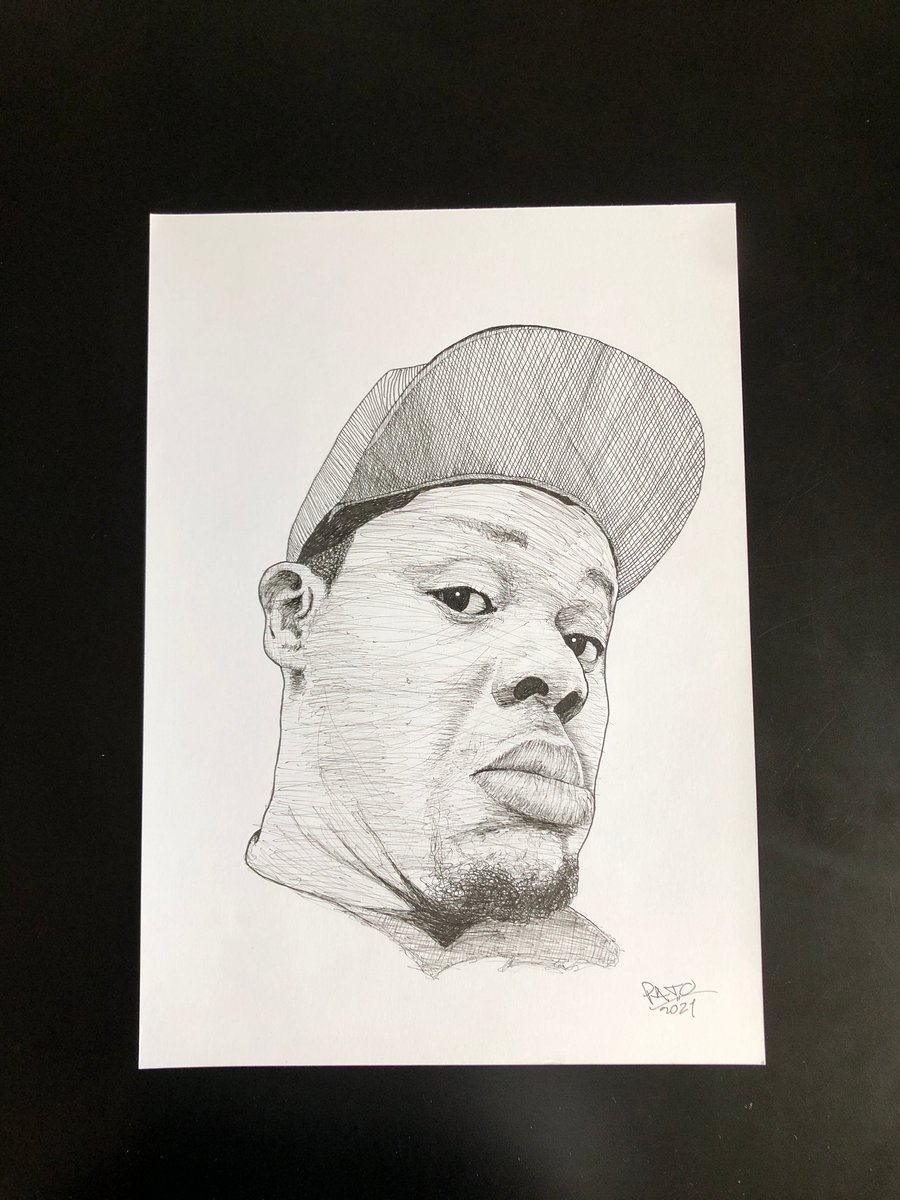 Biz Markie (original drawing) | Black Cheese Records