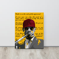 Image 4 of Canvas Print Brother Red