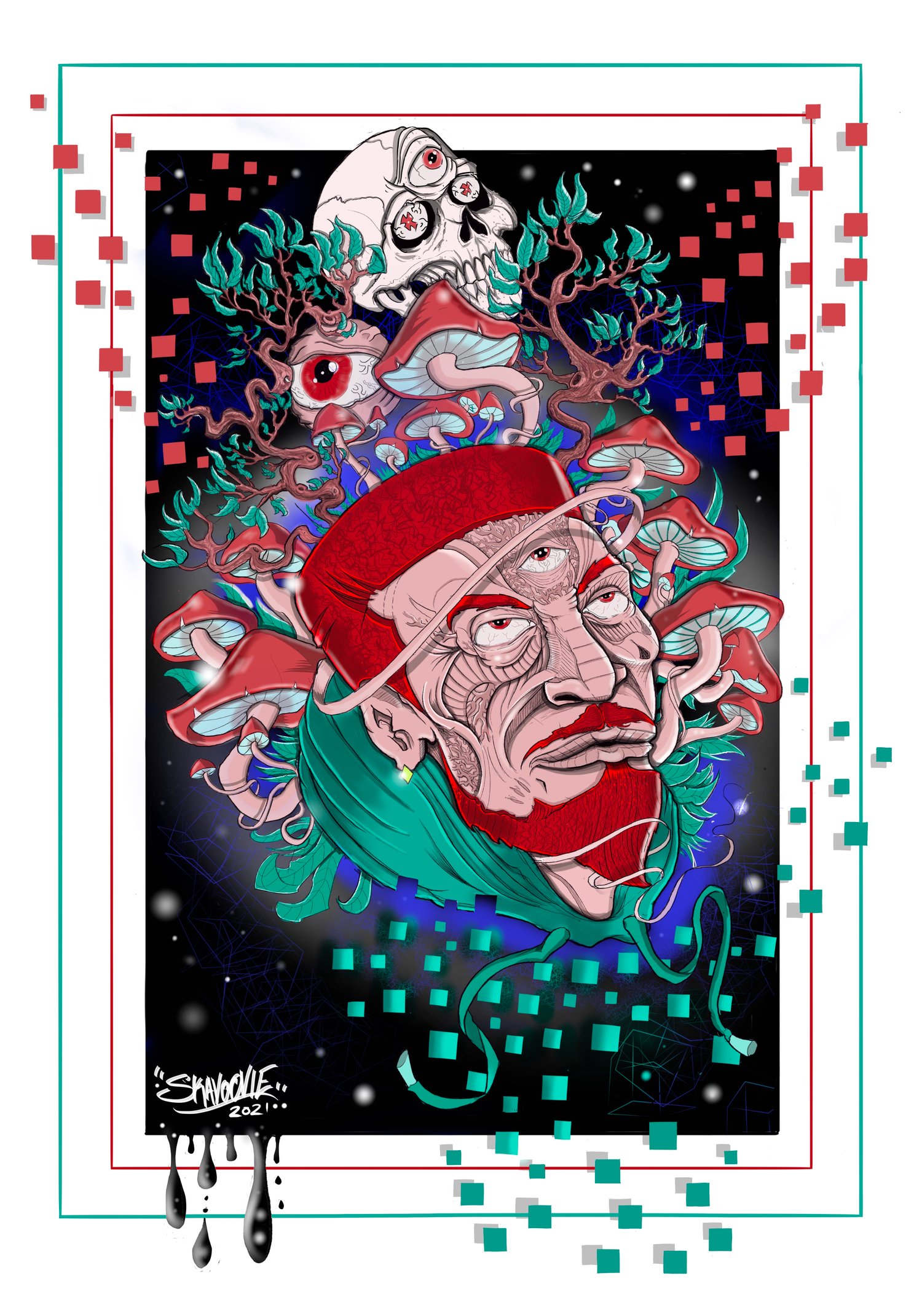 Image of ‘Heroic Dose’ Ltd Edition Print
