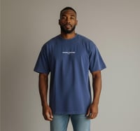 Image 1 of Tee Bleach Blue SV