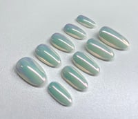 Image 1 of Frost Foundation Chrome Press-On Nails