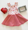 Christmas Cookie Heart Back Dress