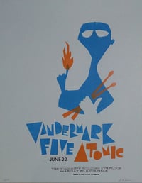 Image 3 of Vandermark 5 – Flammable Material: Vandermark Five Versus Atomic 2004 Tour Poster Boxset Opus