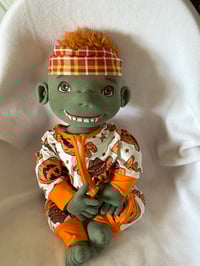 Image 3 of Herman, 23” Smiling Green Monster
