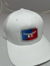 MLB/MTD  White/ white embroidery patch trucker