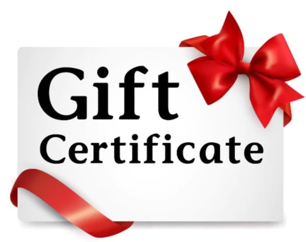 Image of Gift certificates 