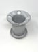 Image of Four hole White glazed Toothbrush Holder