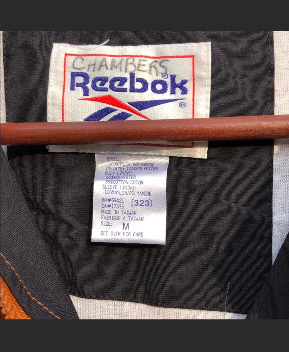 Image of Reebok Texas Longhorns warmup jacket