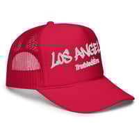 Image 4 of Trubledera Los Angeles Graffiti Foam trucker hat