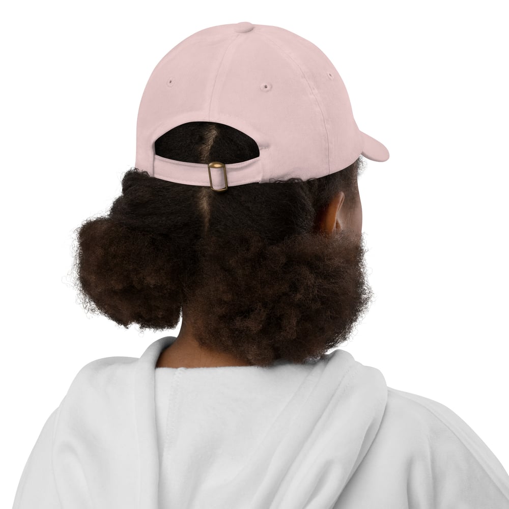 Image of Youth This is a Gir;'s Game Hat pink letters