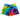 Think Deep Rainbow Tie Dye Shorts