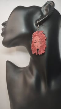 Image 4 of  Locs Girl Earrings 